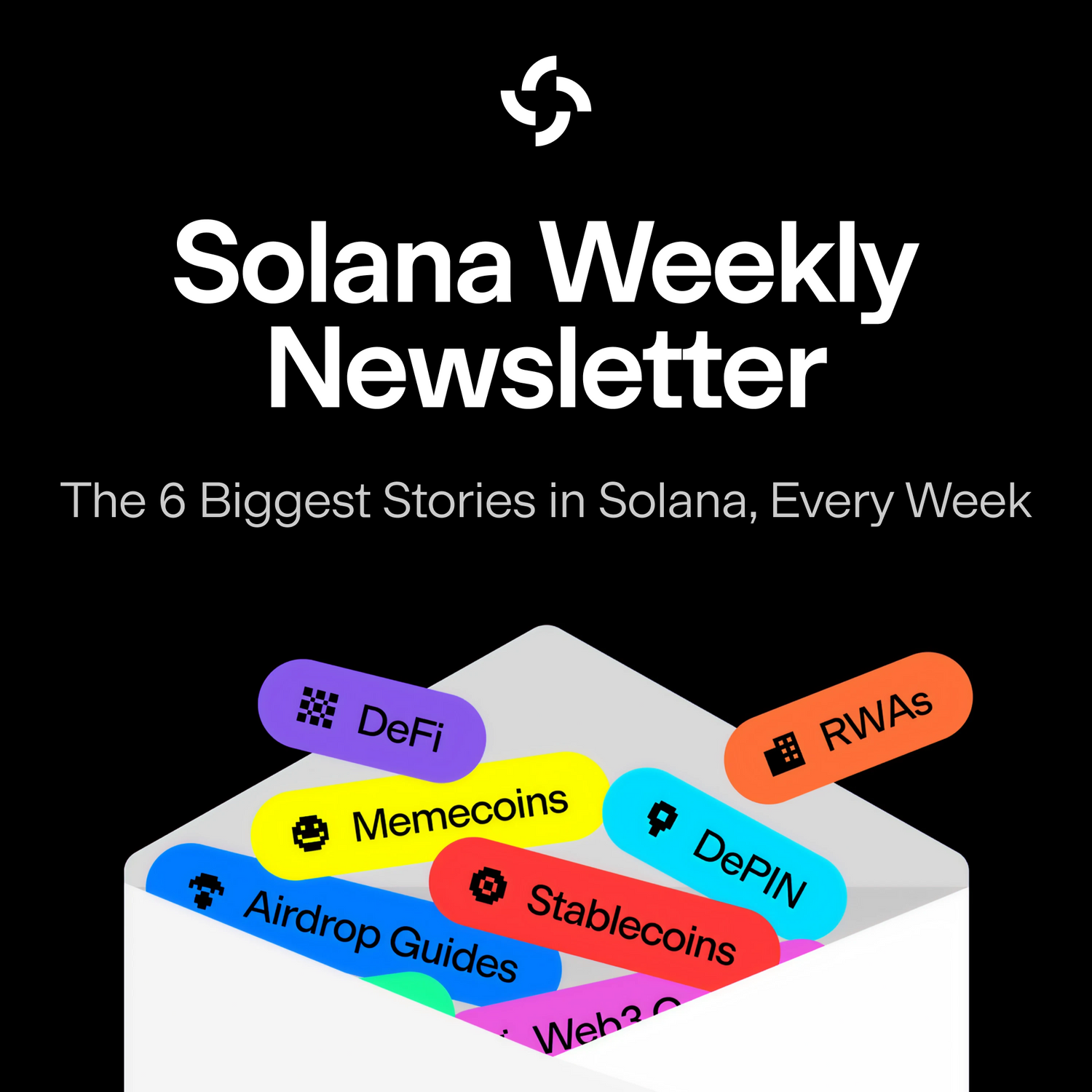 Solana Weekly Newsletter Banner