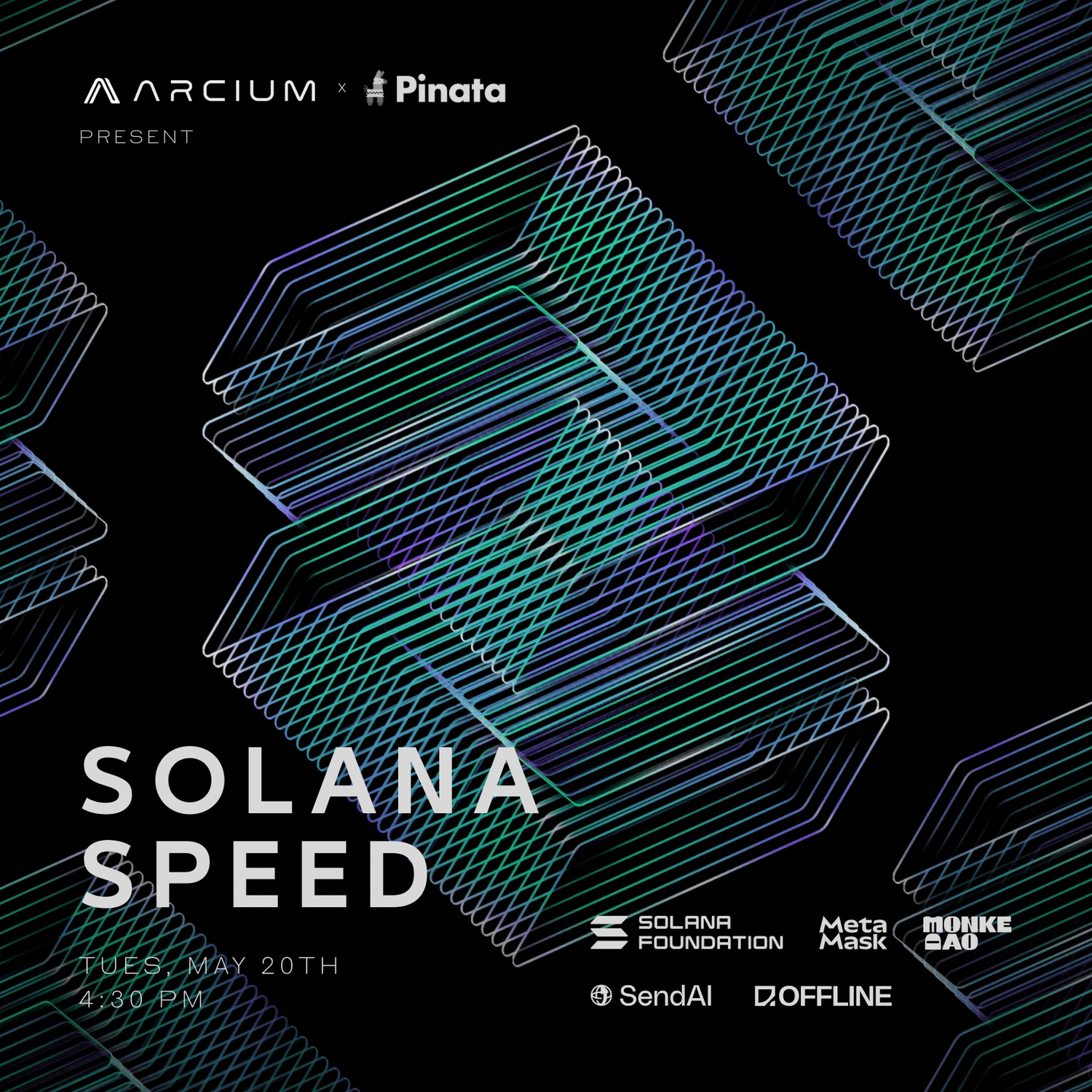 Solana Speed by Arcium, Pinata, Metamask & OFFLINE | Accelerate 2025