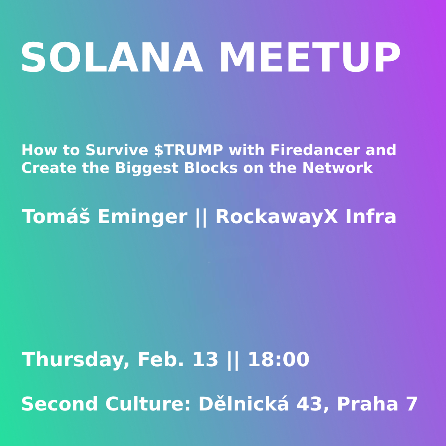 Solana Prague Meetup