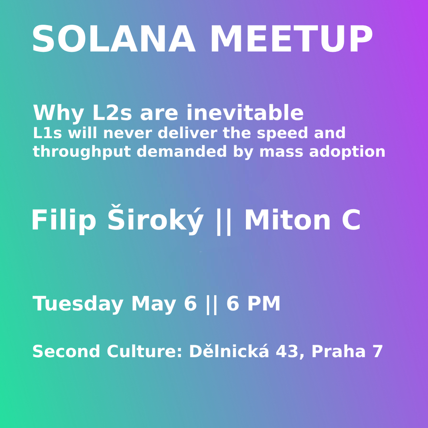 Solana Prague Meetup